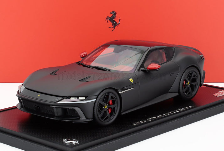 FERRARI | 12CILINDRI V12 830cv PANORAMIC ROOF 2024 - CON VETRINA - WITH SHOWCASE | NERO OPACO - MATTE BLACK