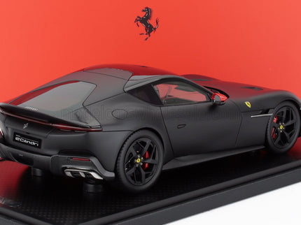FERRARI | 12CILINDRI V12 830cv PANORAMIC ROOF 2024 - CON VETRINA - WITH SHOWCASE | NERO OPACO - MATTE BLACK