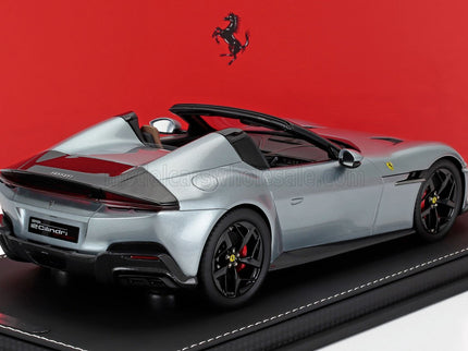 FERRARI | 12CILINDRI V12 830cv SPIDER OPEN 2024 - CON VETRINA - WITH SHOWCASE | GRIGIO TITANIO - GREY