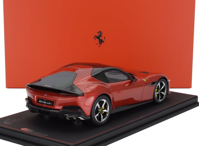 FERRARI | 12CILINDRI COUPE V12 830cv 2024 - CON VETRINA - WITH SHOWCASE | ROSSO IMOLA - RED MET