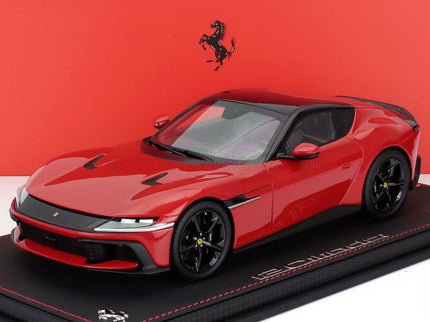 FERRARI | 12CILINDRI COUPE V12 830cv 2024 - CON VETRINA - WITH SHOWCASE | ROSSO CORSA - RED