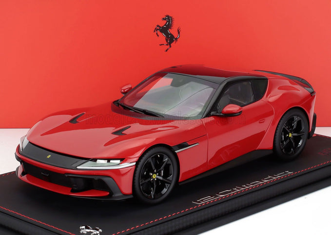 FERRARI | 12CILINDRI COUPE V12 830cv 2024 - CON VETRINA - WITH SHOWCASE | ROSSO CORSA - RED