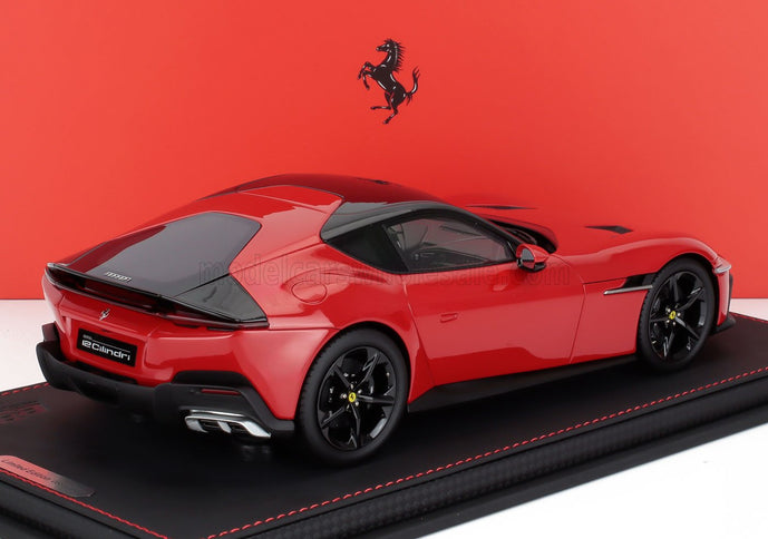 FERRARI | 12CILINDRI COUPE V12 830cv 2024 - CON VETRINA - WITH SHOWCASE | ROSSO CORSA - RED