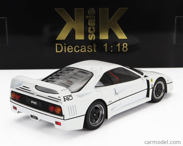 Ferrari F40 1987 - Personal Car Sultan OF Brunei 1:18 KK Scale biela