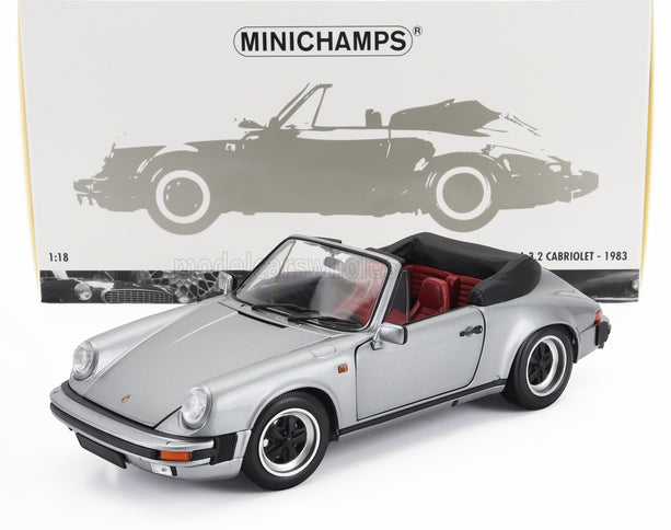 PORSCHE | 911 3.2 CARRERA CABRIOLET 1983 | GREY MET