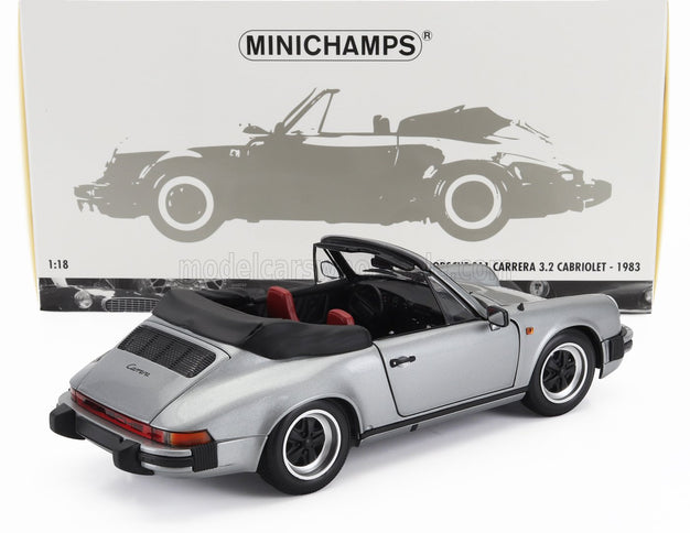PORSCHE | 911 3.2 CARRERA CABRIOLET 1983 | GREY MET