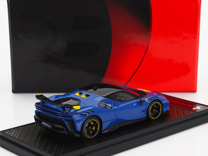 FERRARI | SF90 XX STRADALE 2024 | AZZURRO DINO - BLUE MET BLACK YELLOW