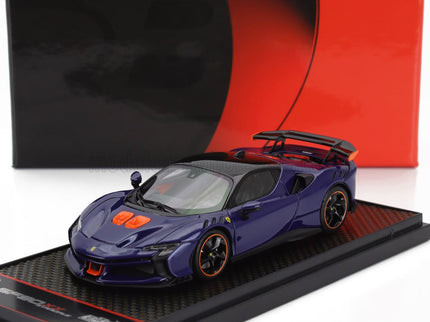FERRARI | SF90 XX STRADALE 2024 | BLU ELETTRICO - BLUE MET BLACK ORANGE