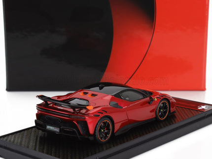 FERRARI | SF90 XX STRADALE 2024 | ROSSO FUOCO - RED ORANGE BLACK