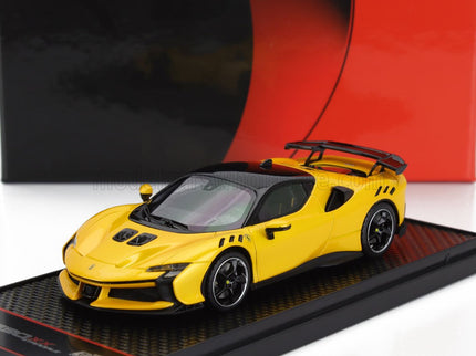 FERRARI | SF90 XX STRADALE 2024 | GIALLO TRISTRATO - YELLOW MET BLACK