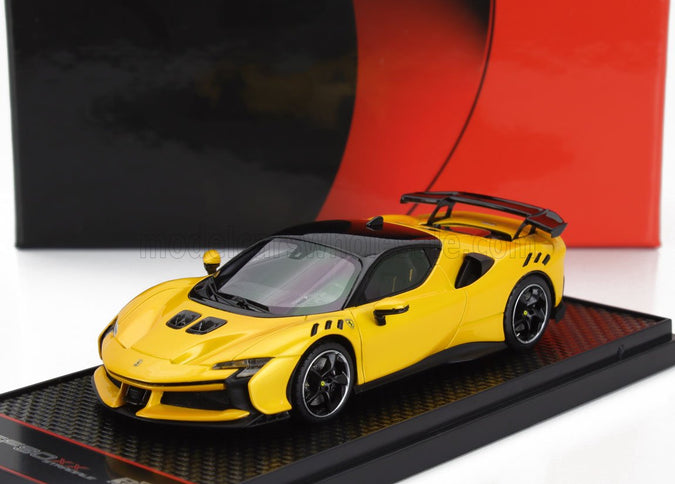 FERRARI | SF90 XX STRADALE 2024 | GIALLO TRISTRATO - YELLOW MET BLACK