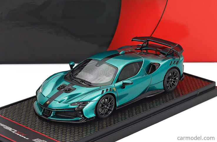 Ferrari SF90 XX Stradale 2024 1:43 BBR Models zelená Jewel - čierna