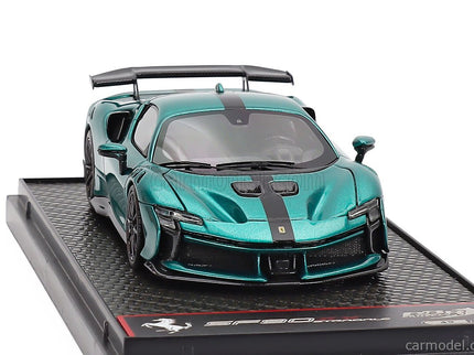 Ferrari SF90 XX Stradale 2024 1:43 BBR Models zelená Jewel - čierna