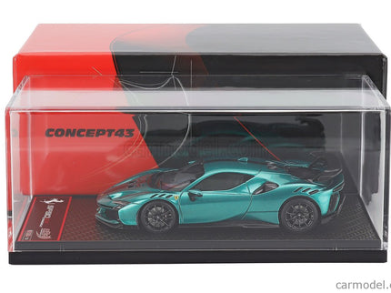 Ferrari SF90 XX Stradale 2024 1:43 BBR Models zelená Jewel - čierna