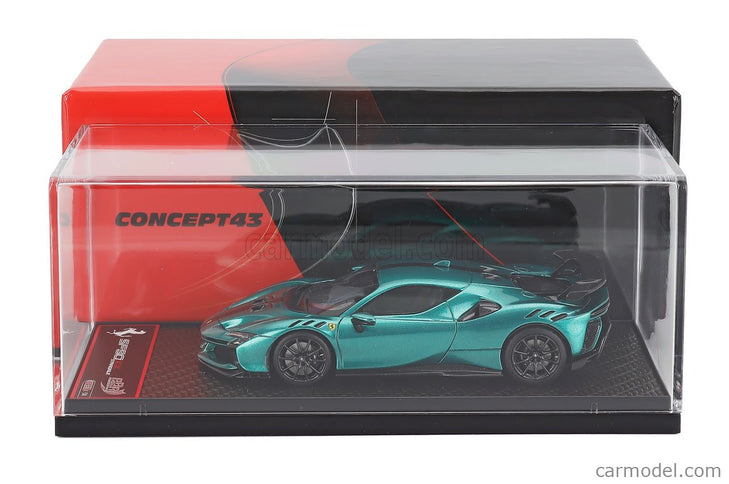 Ferrari SF90 XX Stradale 2024 1:43 BBR Models zelená Jewel - čierna