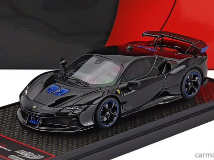 Ferrari SF90 XX Stradale 2024 1:43 BBR Models čierna Ds - čierna svetlomodrá