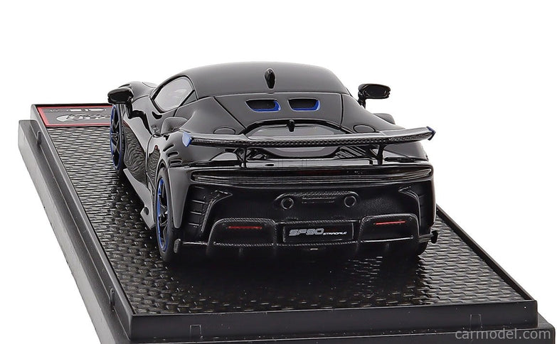 Ferrari SF90 XX Stradale 2024 1:43 BBR Models čierna Ds - čierna svetlomodrá