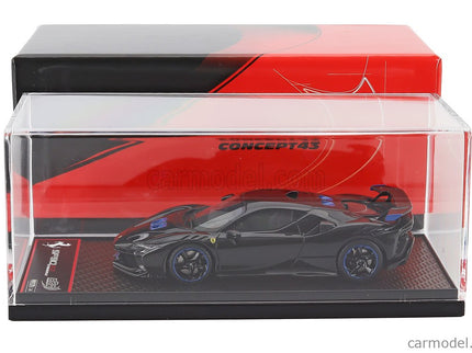 Ferrari SF90 XX Stradale 2024 1:43 BBR Models čierna Ds - čierna svetlomodrá