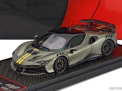 Ferrari SF90 XX Stradale 2024 1:43 BBR Models zelená Masoni - matná zelená čierna