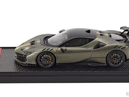 Ferrari SF90 XX Stradale 2024 1:43 BBR Models zelená Masoni - matná zelená čierna
