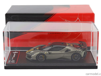 Ferrari SF90 XX Stradale 2024 1:43 BBR Models zelená Masoni - matná zelená čierna