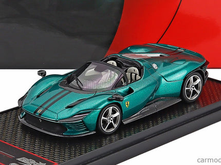 Ferrari Daytona SP3 Serie Icona Open Roof 2022 1:43 BBR Models zelená Manzoni - zelená čierna