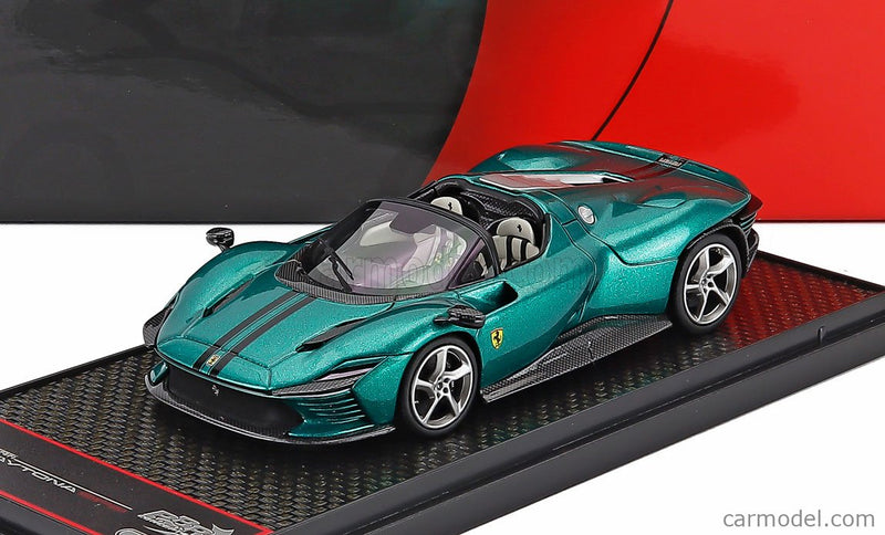 Ferrari Daytona SP3 Serie Icona Open Roof 2022 1:43 BBR Models zelená Manzoni - zelená čierna