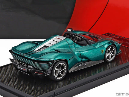 Ferrari Daytona SP3 Serie Icona Open Roof 2022 1:43 BBR Models zelená Manzoni - zelená čierna