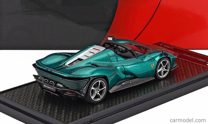 Ferrari Daytona SP3 Serie Icona Open Roof 2022 1:43 BBR Models zelená Manzoni - zelená čierna