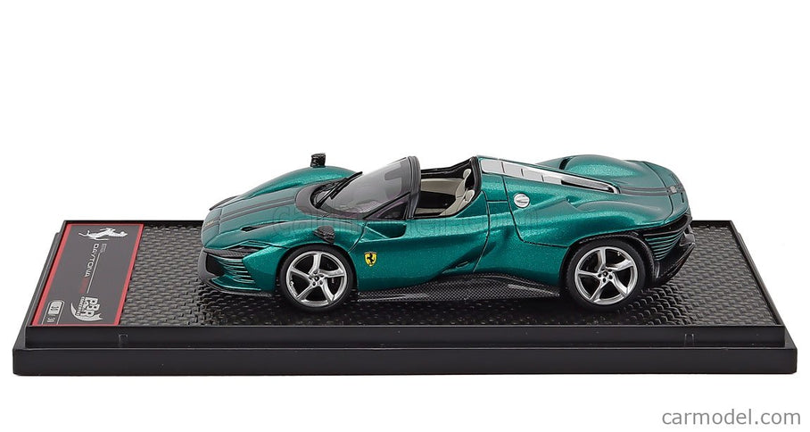 Ferrari Daytona SP3 Serie Icona Open Roof 2022 1:43 BBR Models zelená Manzoni - zelená čierna