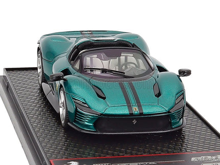 Ferrari Daytona SP3 Serie Icona Open Roof 2022 1:43 BBR Models zelená Manzoni - zelená čierna