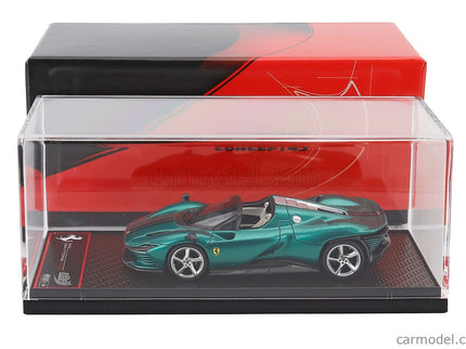 Ferrari Daytona SP3 Serie Icona Open Roof 2022 1:43 BBR Models zelená Manzoni - zelená čierna