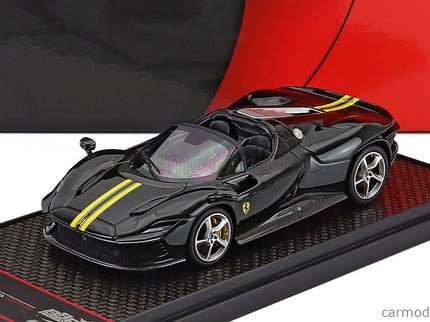 Ferrari Daytona SP3 Serie Icona Open Roof 2022 1:43 BBR Models zelená British - zelená žltá