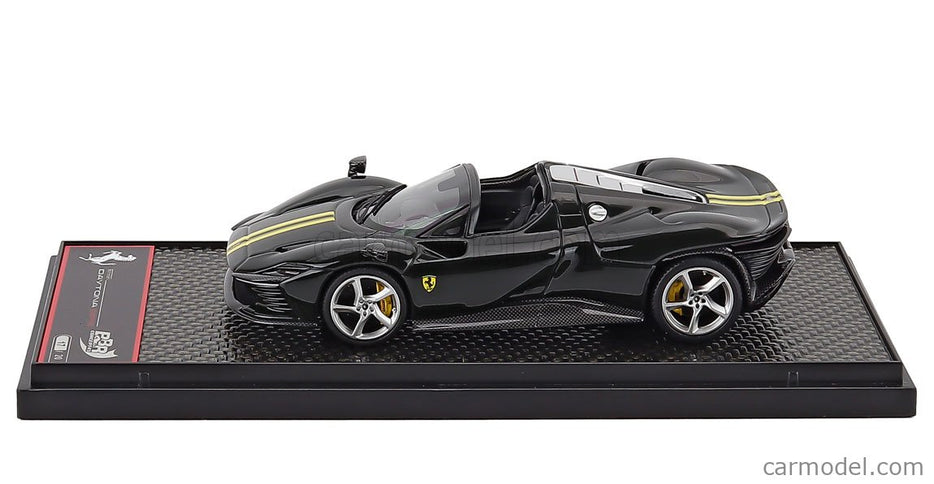 Ferrari Daytona SP3 Serie Icona Open Roof 2022 1:43 BBR Models zelená British - zelená žltá