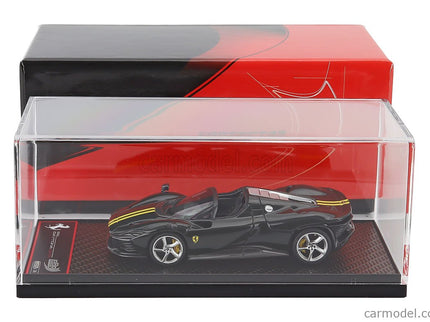Ferrari Daytona SP3 Serie Icona Open Roof 2022 1:43 BBR Models zelená British - zelená žltá