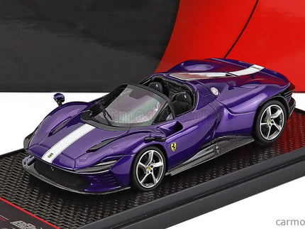 Ferrari Daytona SP3 Serie Icona Open Roof 2022 1:43 BBR Models fialová Dino - fialová biela