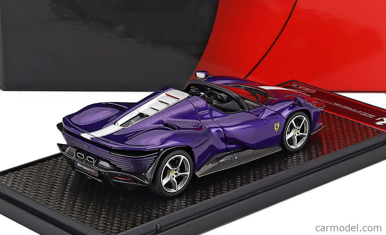 Ferrari Daytona SP3 Serie Icona Open Roof 2022 1:43 BBR Models fialová Dino - fialová biela