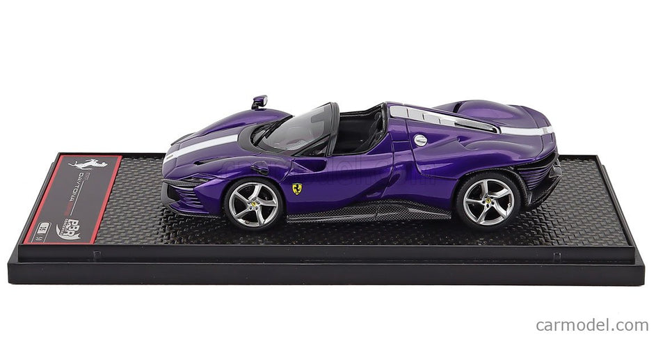 Ferrari Daytona SP3 Serie Icona Open Roof 2022 1:43 BBR Models fialová Dino - fialová biela