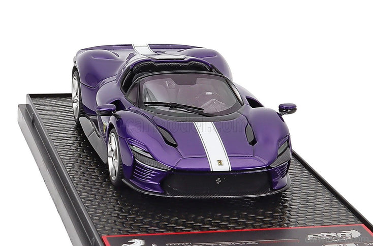 Ferrari Daytona SP3 Serie Icona Open Roof 2022 1:43 BBR Models fialová Dino - fialová biela