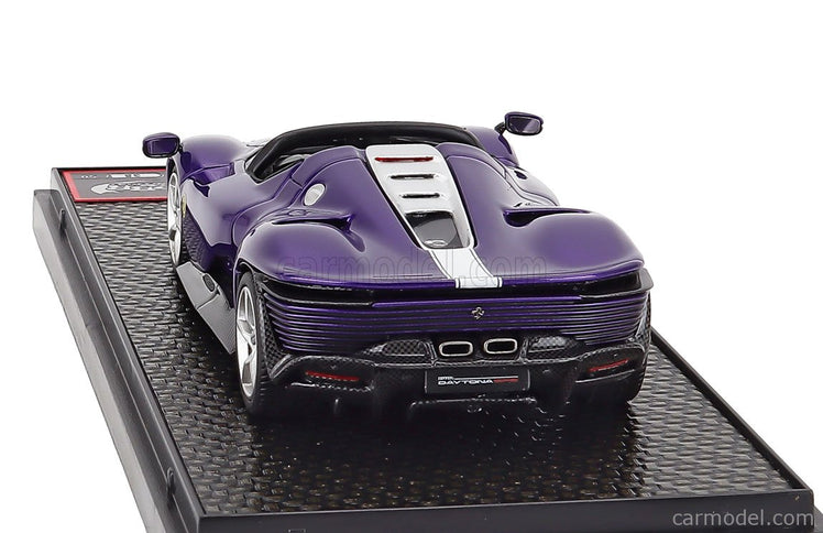 Ferrari Daytona SP3 Serie Icona Open Roof 2022 1:43 BBR Models fialová Dino - fialová biela