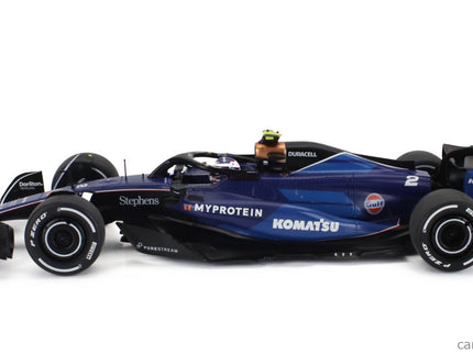 Williams F1 FW46 Team Williams Racing N°2 Saudi Arabia 2024 Logan Sargeant 1:18 Solido 2 Tone modrá