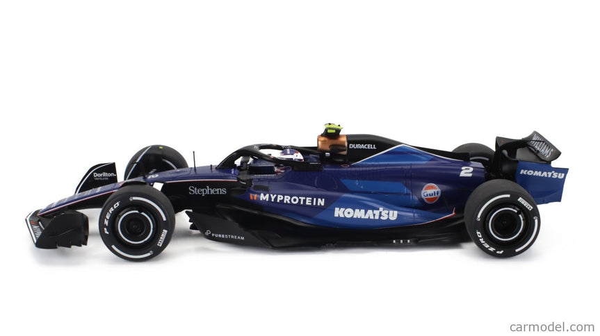 Williams F1 FW46 Team Williams Racing N°2 Saudi Arabia 2024 Logan Sargeant 1:18 Solido 2 Tone modrá