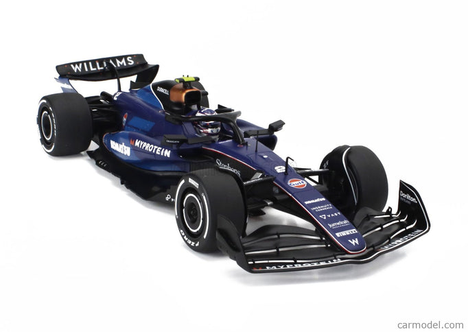 Williams F1 FW46 Team Williams Racing N°2 Saudi Arabia 2024 Logan Sargeant 1:18 Solido 2 Tone modrá