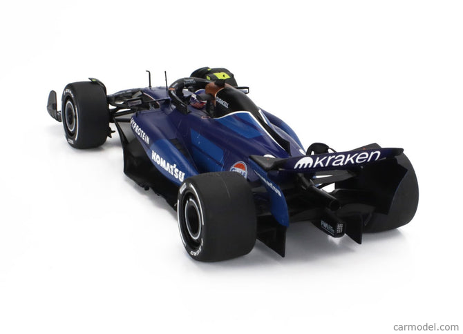 Williams F1 FW46 Team Williams Racing N°2 Saudi Arabia 2024 Logan Sargeant 1:18 Solido 2 Tone modrá