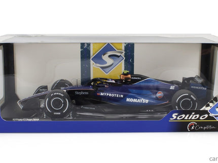 Williams F1 FW46 Team Williams Racing N°2 Saudi Arabia 2024 Logan Sargeant 1:18 Solido 2 Tone modrá