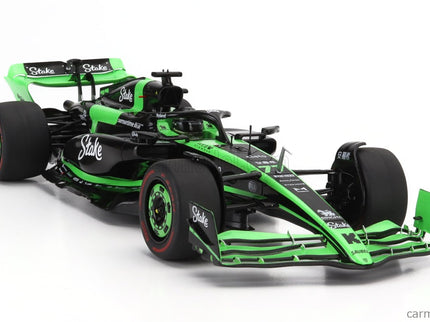 Sauber F1 C44 Team Stake Kick N°77 Japan GP 2024 Valtteri Bottas 1:18 Solido zelená čierna