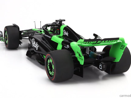 Sauber F1 C44 Team Stake Kick N°77 Japan GP 2024 Valtteri Bottas 1:18 Solido zelená čierna