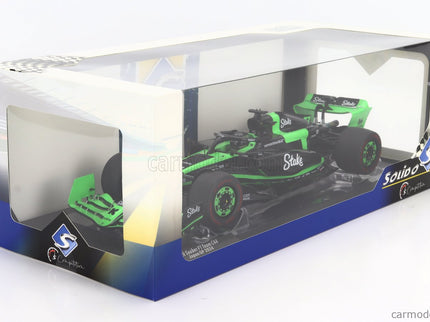Sauber F1 C44 Team Stake Kick N°77 Japan GP 2024 Valtteri Bottas 1:18 Solido zelená čierna