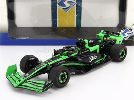 SAUBER | F1  C44 TEAM STAKE KICK N 24 BAHRAIN GP 2024 ZHOU GUANYU | GREEN BLACK