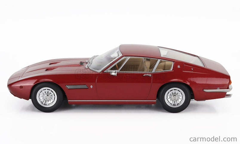 Maserati Ghibli Coupe 1969 1:18 KK Scale červená metalická